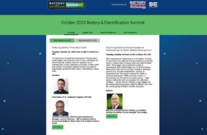 battery and electronics summit