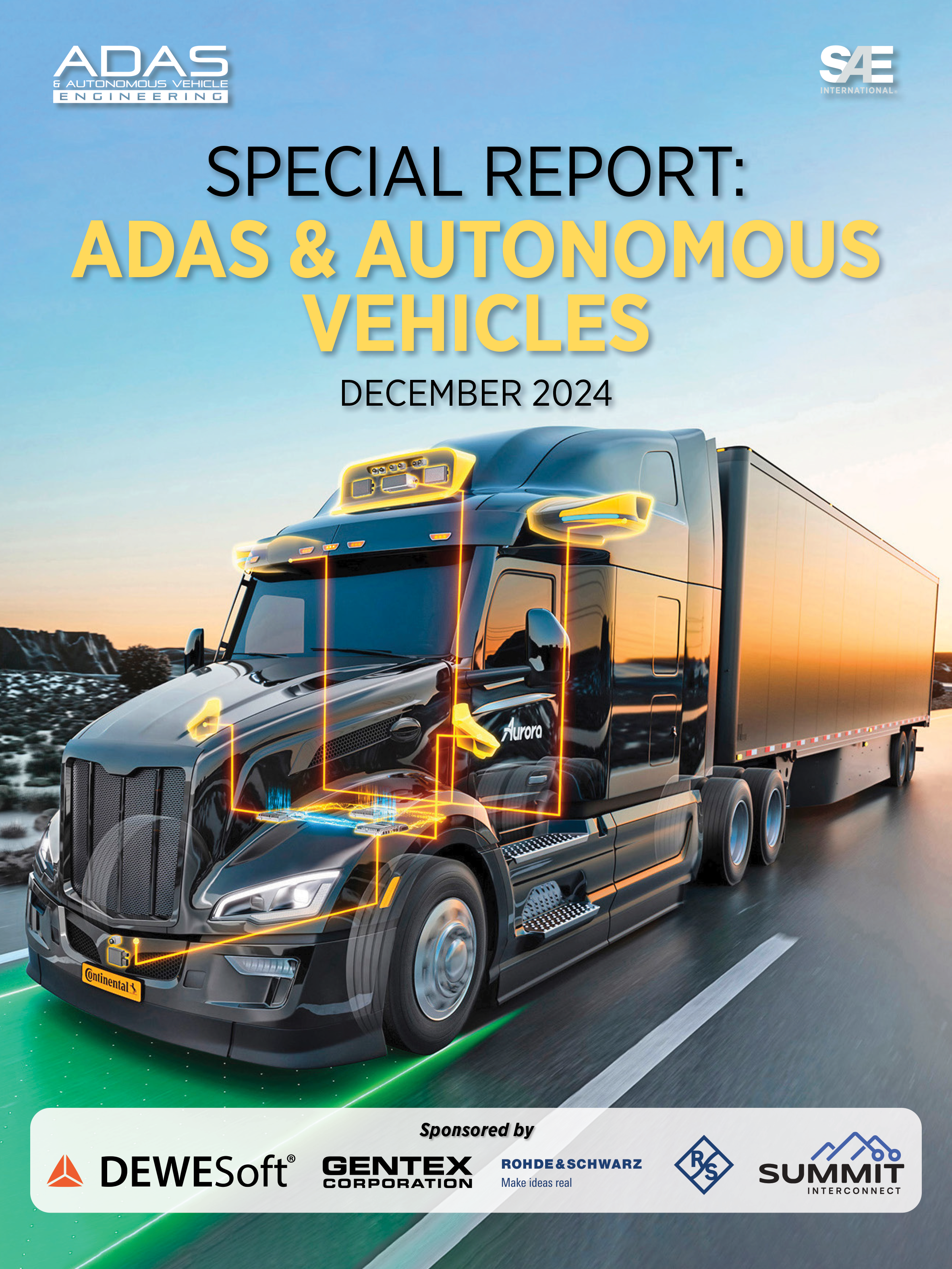 SPECIAL REPORT: ADAS & AUTONOMOUS VEHICLES